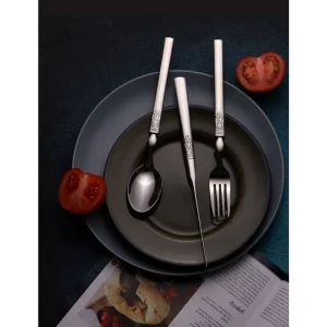 سرویس قاشق و چنگال 157 پارچه فلیکس مدل 164 براق