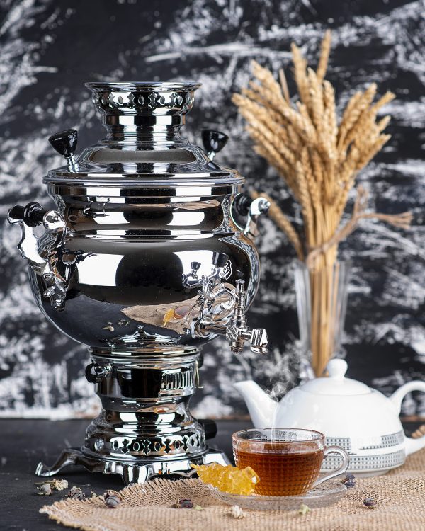 سماور گازی شاهکار مدل مهدیس 6 لیتری