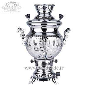 سماور گازی شاهکار مدل پانیذ قلمزده 7 لیتری
