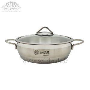 تابه دودسته استیل ام جی اس (MGS) سایز 24