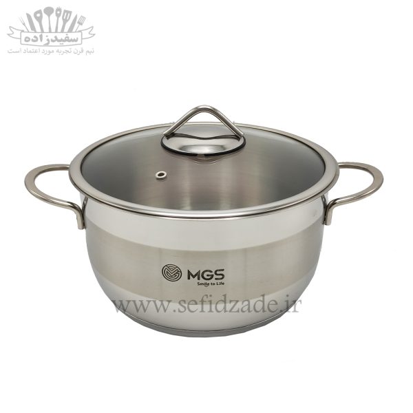 قابلمه استیل ام جی اس (MGS) سایز 24