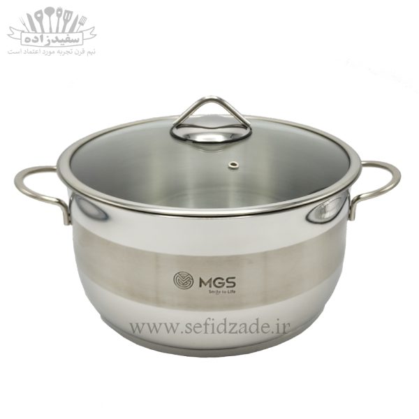 قابلمه استیل ام جی اس (MGS) سایز 28