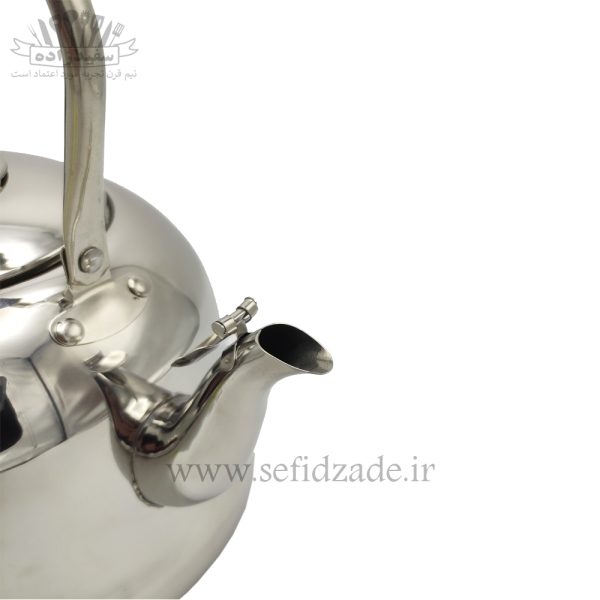 کتری لوله دار استیل دستی لوکس 3 لیتری