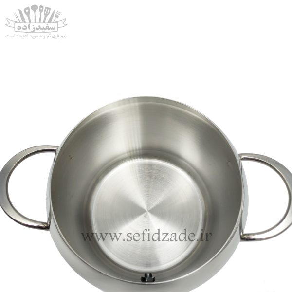 کتری و قوری استیل دستی لوکس دسته استیل 5 لیتری