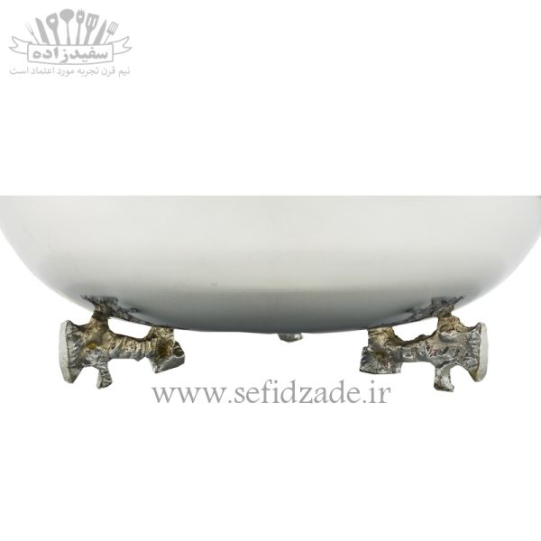 جام سماور برنجی ساده پایه دار