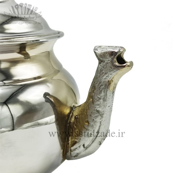 قوری سماور برنجی ساده