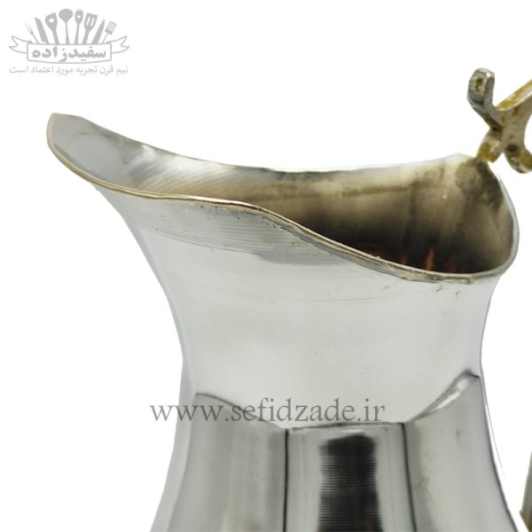 پارچ سماور برنجی ساده متوسط