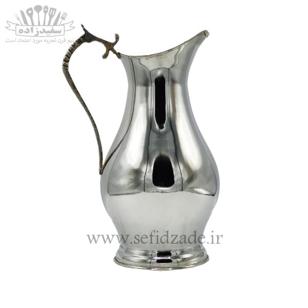 پارچ سماور برنجی ساده متوسط