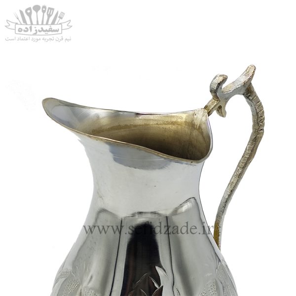 پارچ سماور برنجی قلمزده کوچک