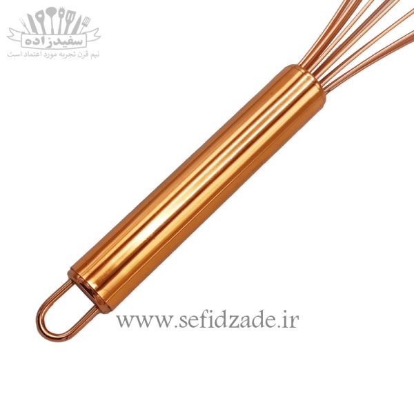 همزن استیل رنگ مس سایز کوچک
