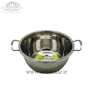 آبکش استیل دسته دار مایریاد سایز 22 سانتی
