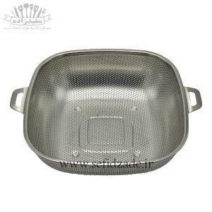 آبکش استیل پانچ مربعی سایز 34