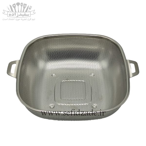 آبکش استیل پانچ مربعی سایز 34