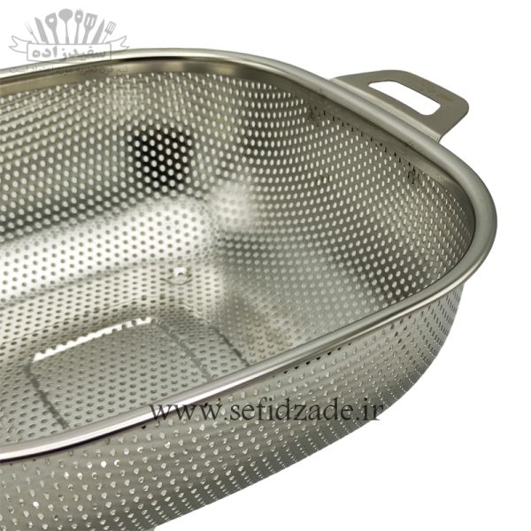 آبکش استیل پانچ مربعی سایز 30