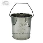 سطل استیل دسته دار 6 لیتری