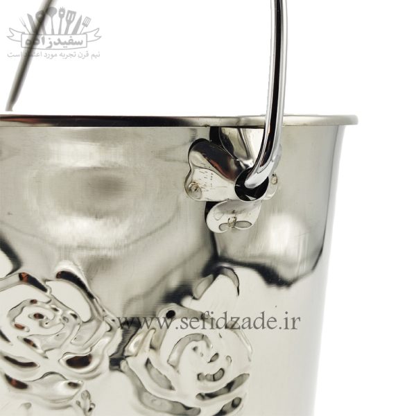 سطل استیل دسته دار 2 لیتری