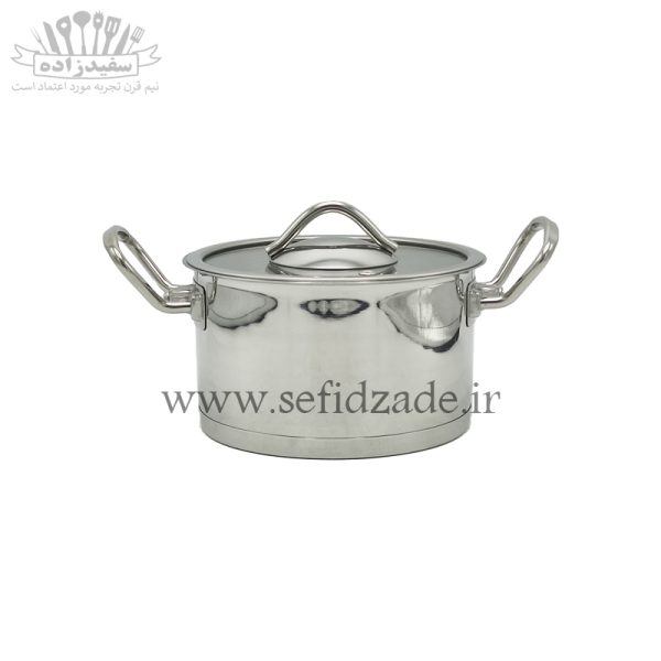 سرویس قابلمه استیل 9 پارچه جدید براق دستی لوکس