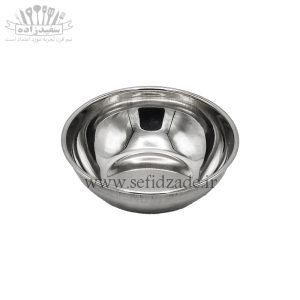 کاسه استیل ساده 18 سانتی