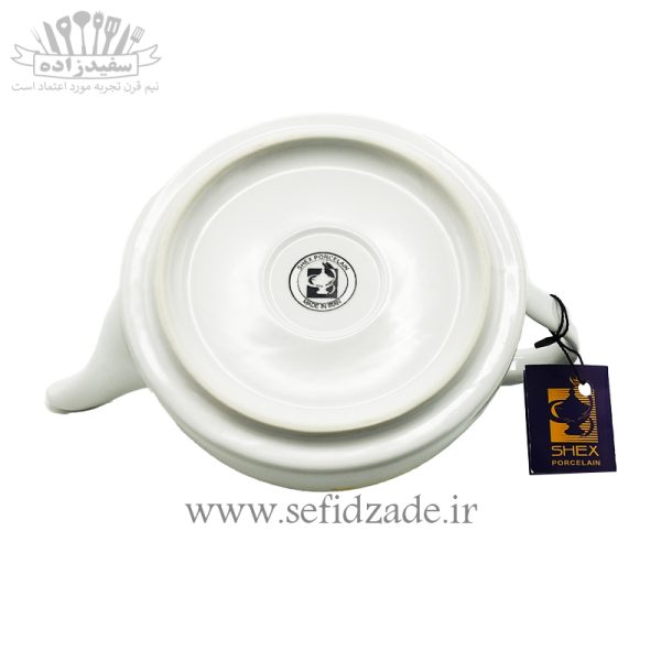 قوری چینی شکس (SHEX) مدل ویژه کف پهن