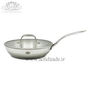 تابه تکدسته دربدار استیل KZP سایز 24