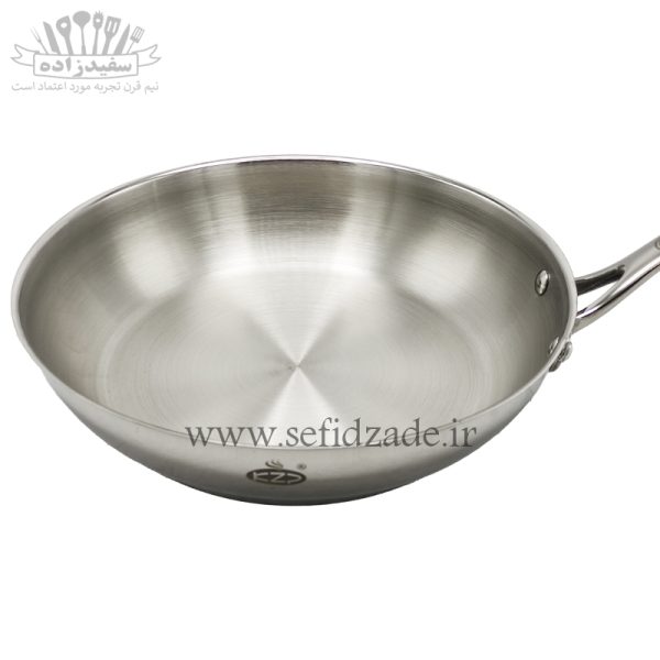 تابه تکدسته دربدار استیل KZP سایز 24