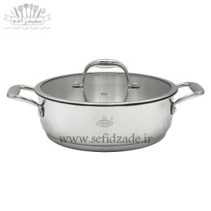 تابه دودسته استیل KZP سایز 24