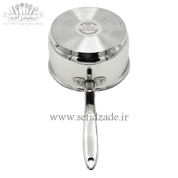 شیرجوش دربدار استیل KZP سایز 16