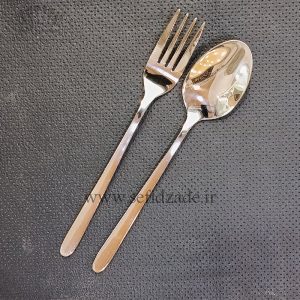 قاشق چنگال استیل یونیک مدل دونا 12 پارچه