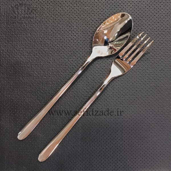 قاشق چنگال استیل اس جی مدل دونا 12 پارچه
