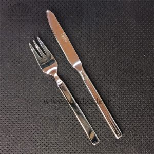 کارد چنگال استیل صنایع استیل ایران مدل میلان 12 پارچه