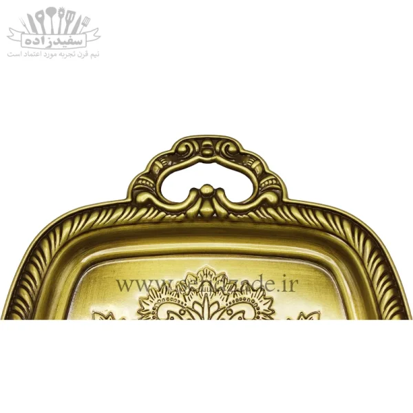 سینی پذیرایی مستطیل سلینا مدل ونوس آنتیک کد 3123