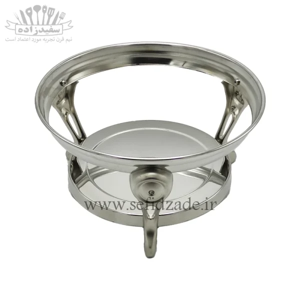 سوفله سالاد خوری استیل سلینا مدل نگین 93511