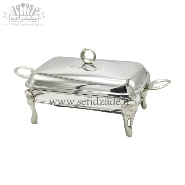 سوفله خوری استیل سلینا مدل نگین سایز متوسط 93513