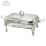 سوفله خوری استیل سلینا مدل نگین سایز بزرگ 93514